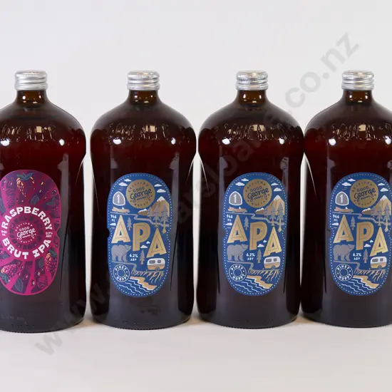 4 946ml Bottles of Good George Assorted Beer