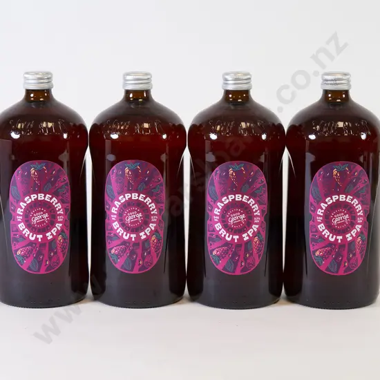 4 946ml Bottles of Good George Raspberry Brut IPA