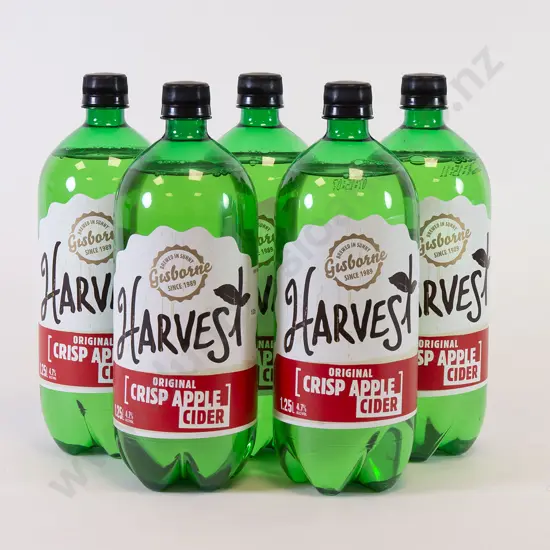 5 1.25L Bottles of Harvest Cider