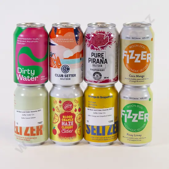 23 330ml Cans of Assorted Seltzer