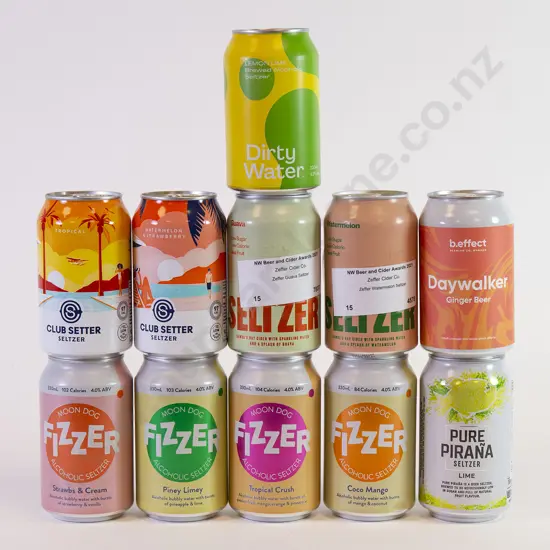 23 330ml Cans of Assorted Seltzer