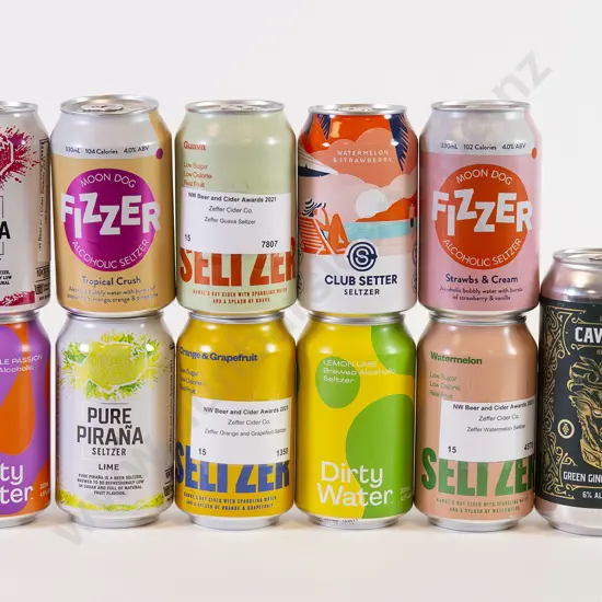 24 330ml Cans of Assorted Seltzer