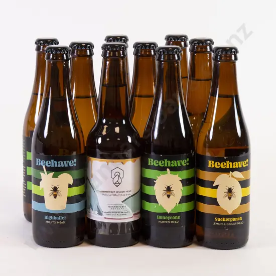 10 330ml Bottles of Assorted Mead