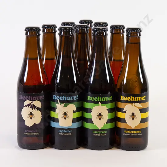 10 330ml Bottles of Assorted Mead