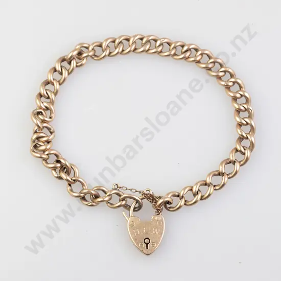 9ct Curb Link Bracelet