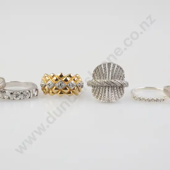 Six S/S and Gem Rings