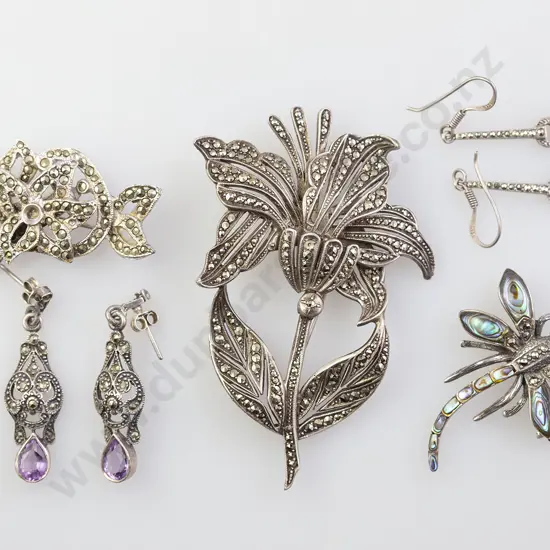 Collection Vintage Marcasite Jewellery