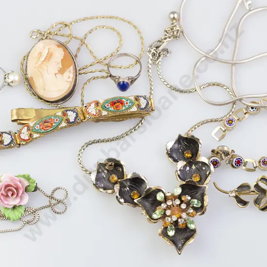 S/S Single Lapis and Pearl Rings