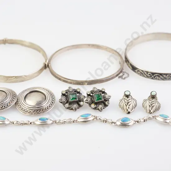 Silver Jewellery Lot