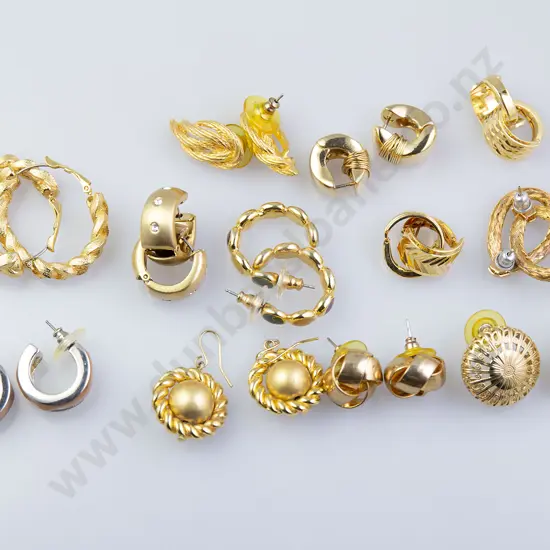 Collection Gold Plated Dress Earrings