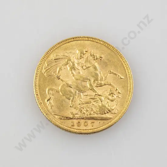 1907 Gold Sovereign