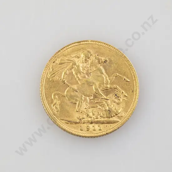 1911 Gold Sovereign