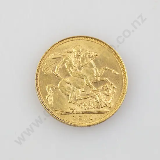1911 Gold Sovereign