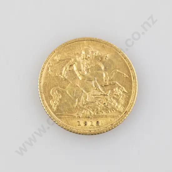 1912 Half Gold Sovereign