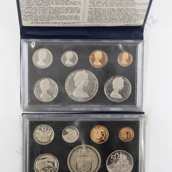 Two NZ Proof Coin Issues