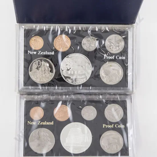 Two NZ Proof Coin Issues