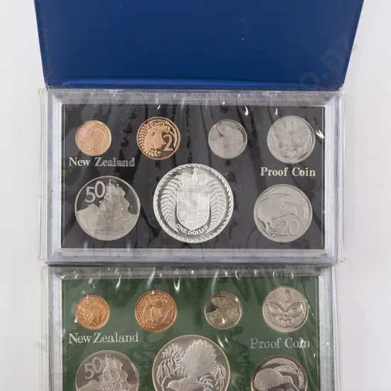 Two NZ Proof Coin Issues
