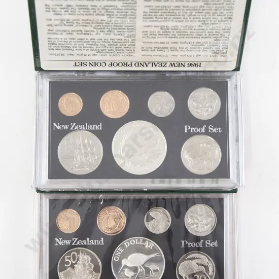 Two NZ Proof Coin Issues