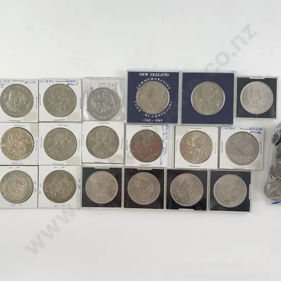NZ Five 1953 Crowns
