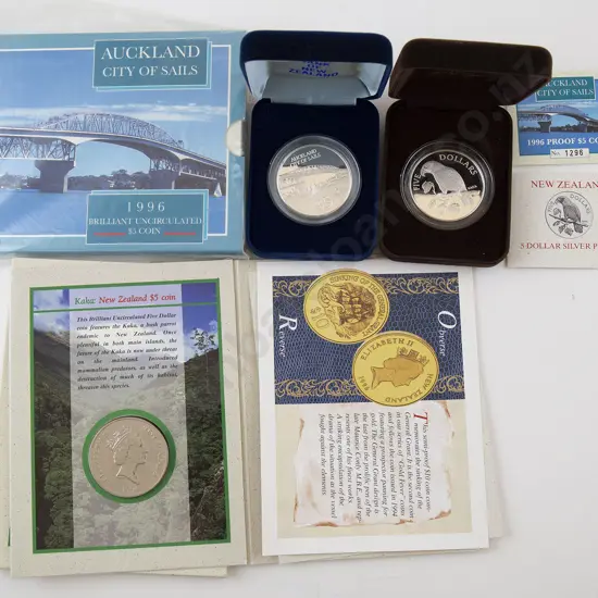 NZ 1996 Coin Sets x2