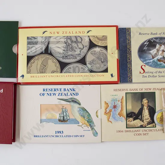 NZ Proof Coin Sets