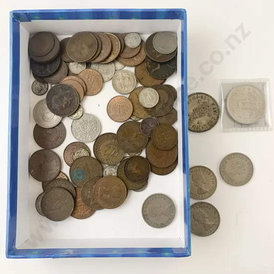 Small qty NZ Pre-decimal Coin