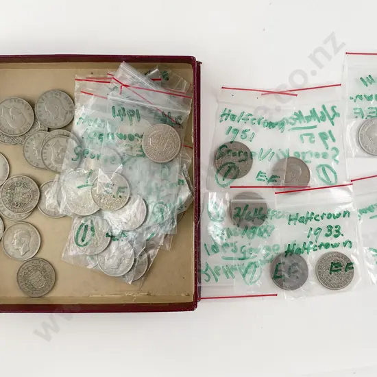 NZ Qty Half Crowns