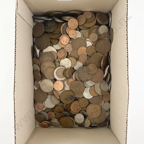 NZ Qty Mixed Pre-Decimal and Decimal Coinage
