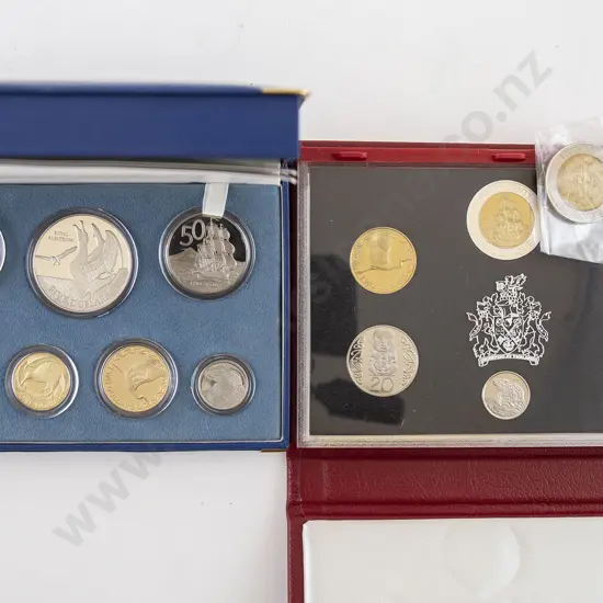 NZ 1994 and 1998 Proof Coin Sets