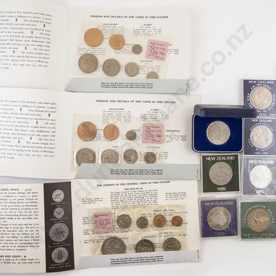 NZ Unc $1 and Coin Packs
