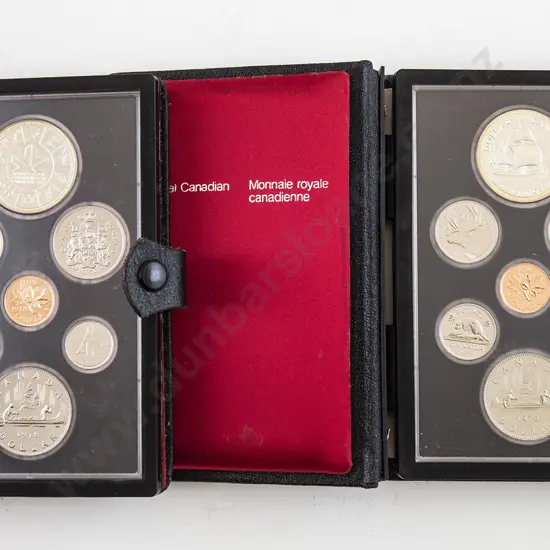Two Canadian Proof 7coin Sets