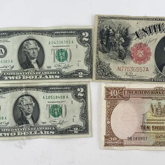 1917 US One Dollar Note