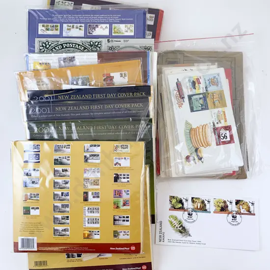 Qty NZ First Day Cover Packs (11)