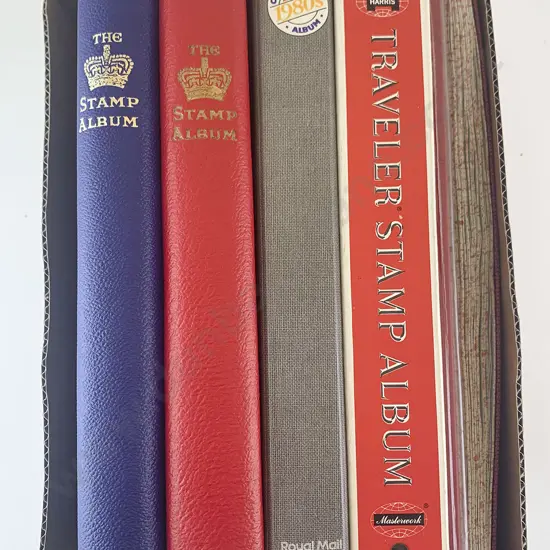Four Vintage Un-used Stamp Albums