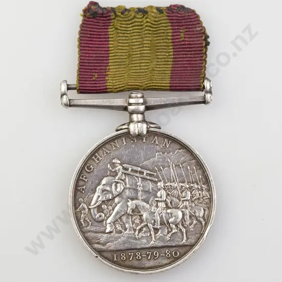 Afghanistan Medal 1878-79-80 Campaign 1881