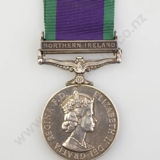 EIIR Campaign Service Medal 1962