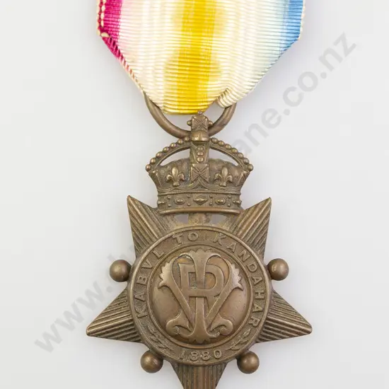 Kabul to Kandahar Star 1878-80