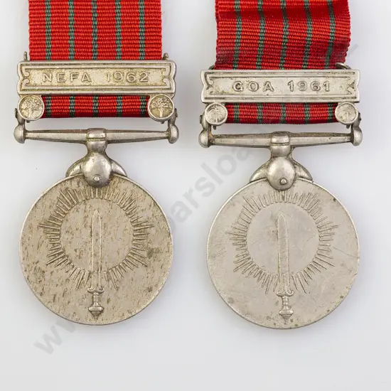Two India General Service Medals