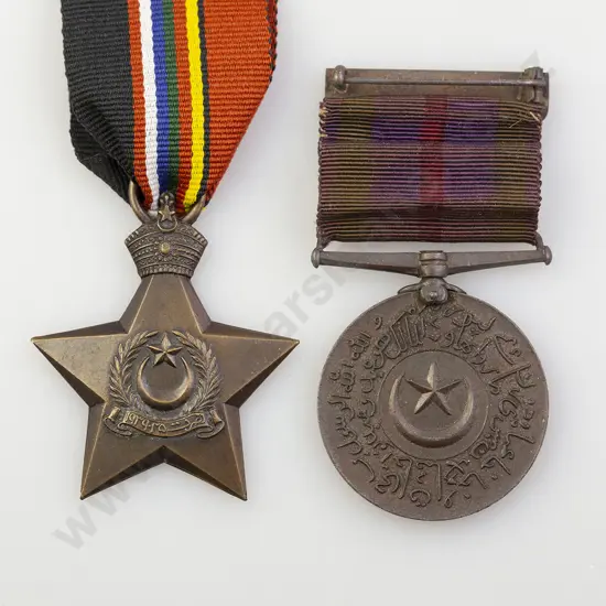 Two Bahawalpur Regiment Medals