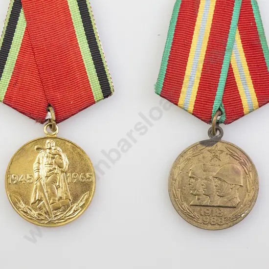 Two Russian Commemorative Medals