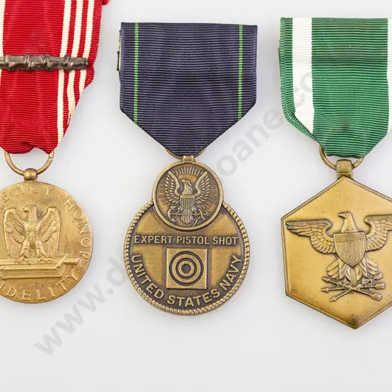 Three US Forces Service Medals