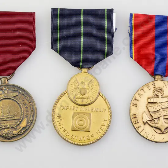 Three US Forces Service Medals