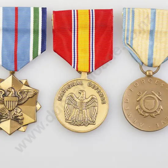 Three US Forces Service Medals