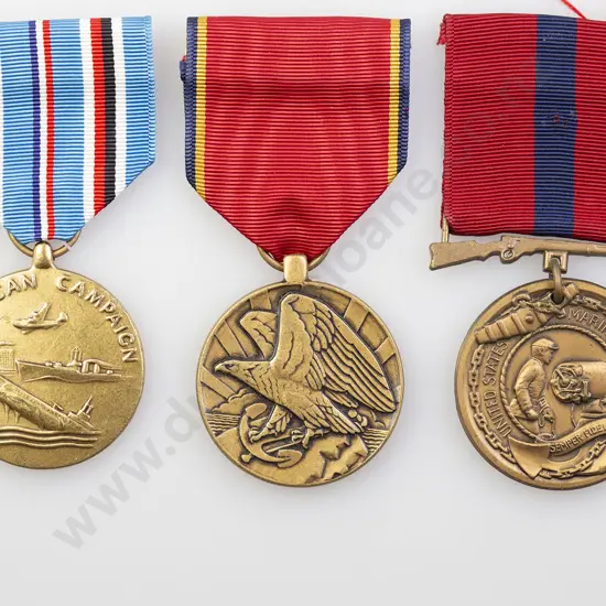 Three US Forces Service Medals