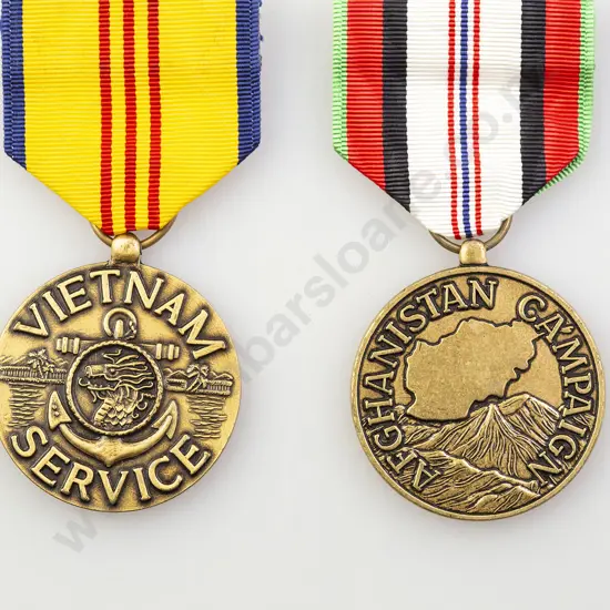 Two US Forces Service Medals