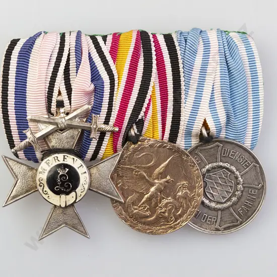 German WWI Three Medal Group (possible replicas)