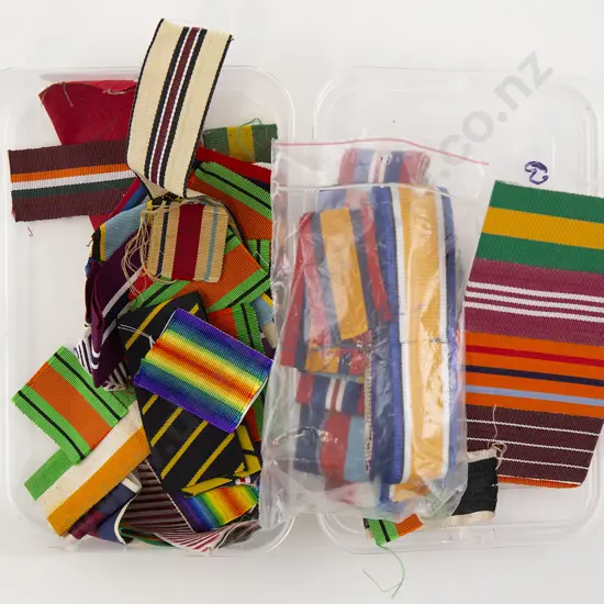 Qty Mainly WWII Medal Ribbons