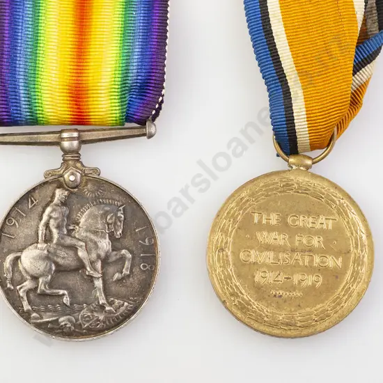WWI Two Medal Group