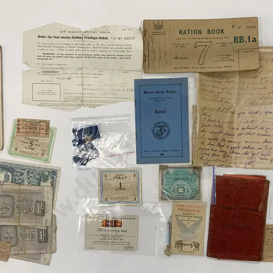 WWI Soldiers Pay Book