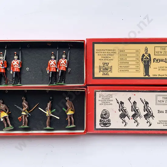 South Sea Soldiers Tokoroa NZ Two Boxed Sets